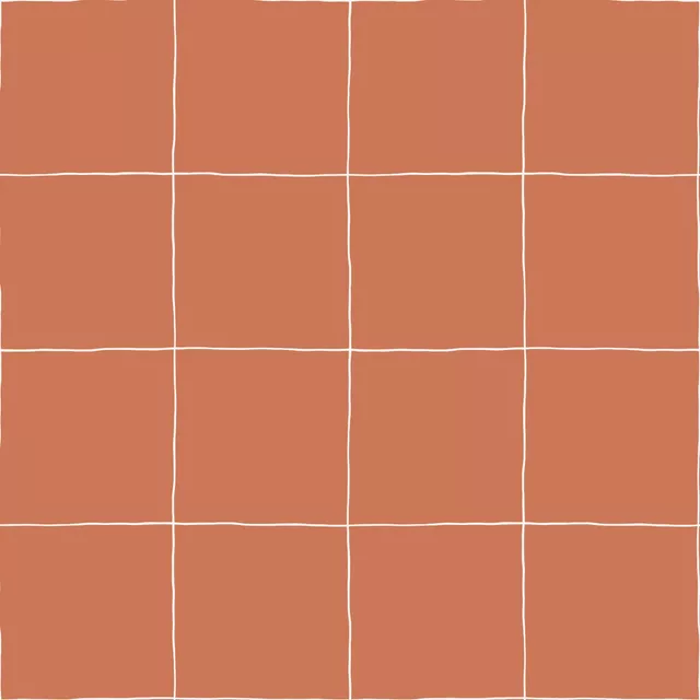 Karo Muster rostbraun beige