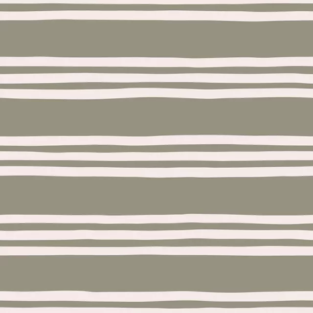Tischdecke Streifen Beige Grün