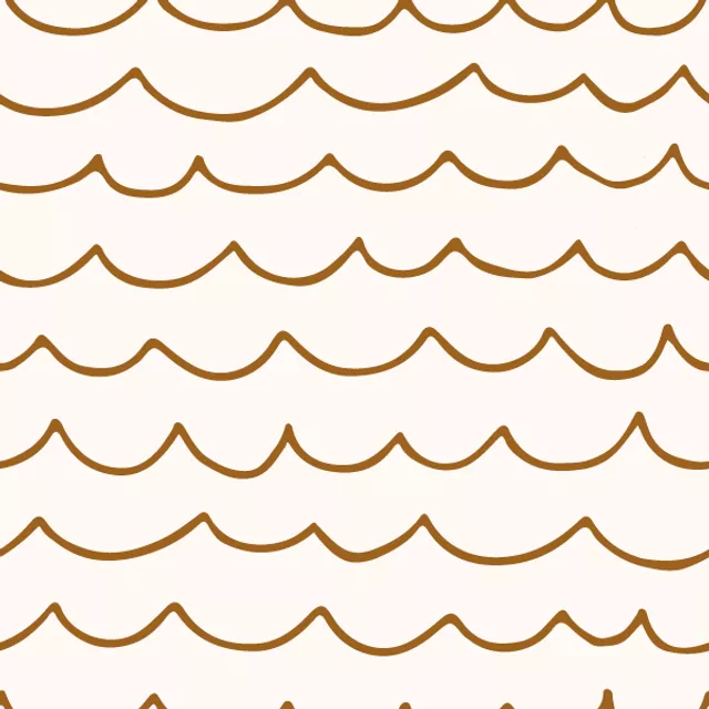 Wellenmuster boho