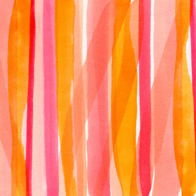 Sitzkissen Pink goldener Sommer Streifen