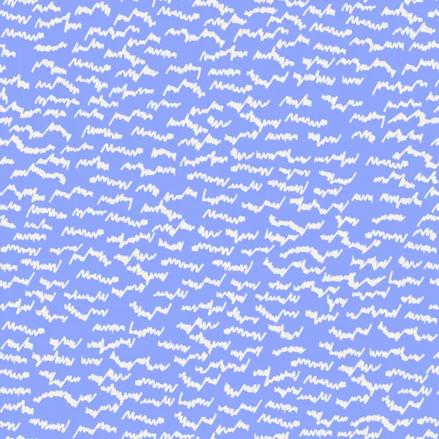 Tischläufer Eisspuren Himmelblau