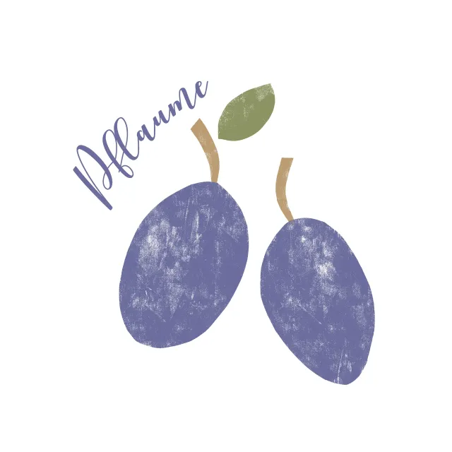 Geschirrtücher Pflaume