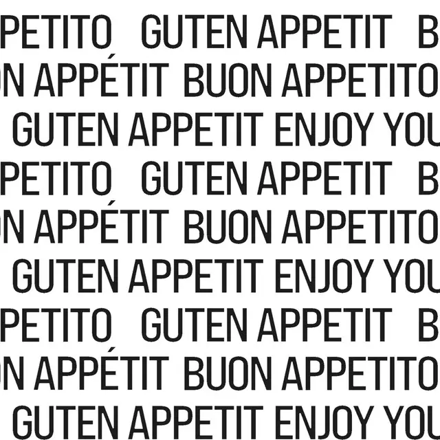 Servietten Bon Appétit & Enjoy Your Meal