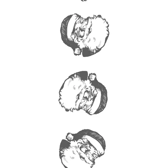 Tischläufer Weihnachtsmann
