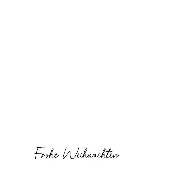 Tischset Frohe Weihnachten
