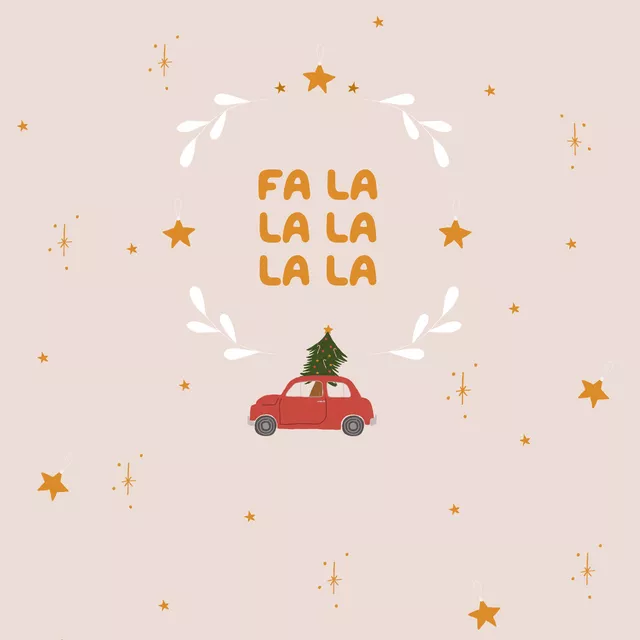 Tischdecke Fa La La