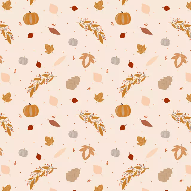 Dekovorhang Fall Pumpkins