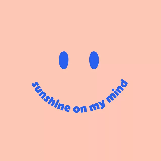 Kissen Smile Sunshine Rosa