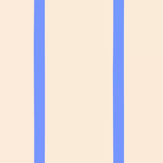 Kissen Streifen Blau & Weiß