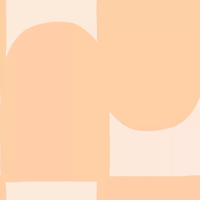 Bankauflage Kacheln Apricot