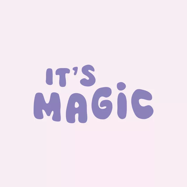 Tischset it's magic