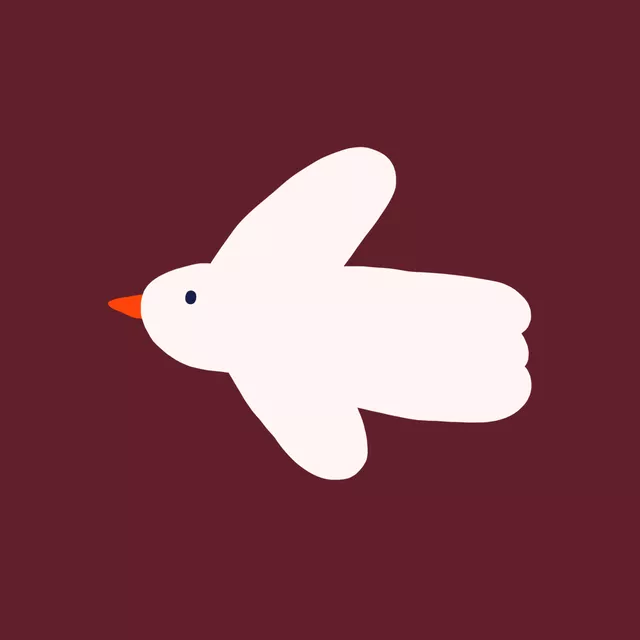 Kissen Vogel
