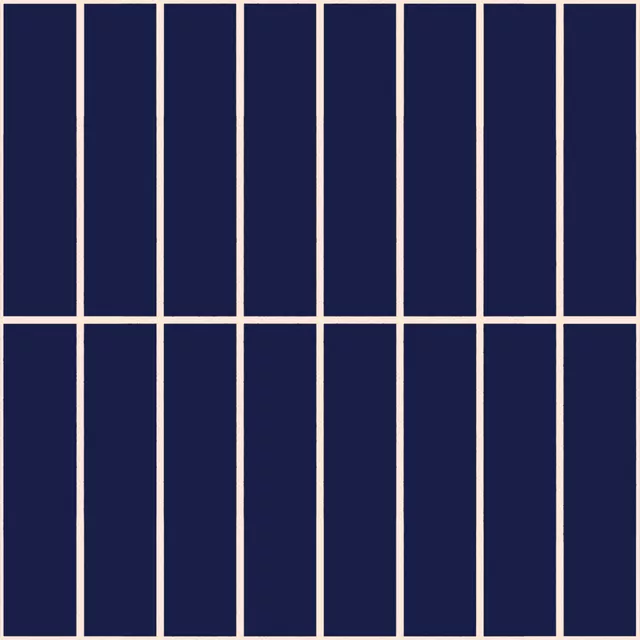 Bettwäsche Grid blau