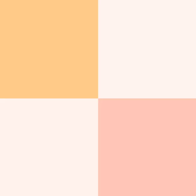 Kissen Muster Colour Block