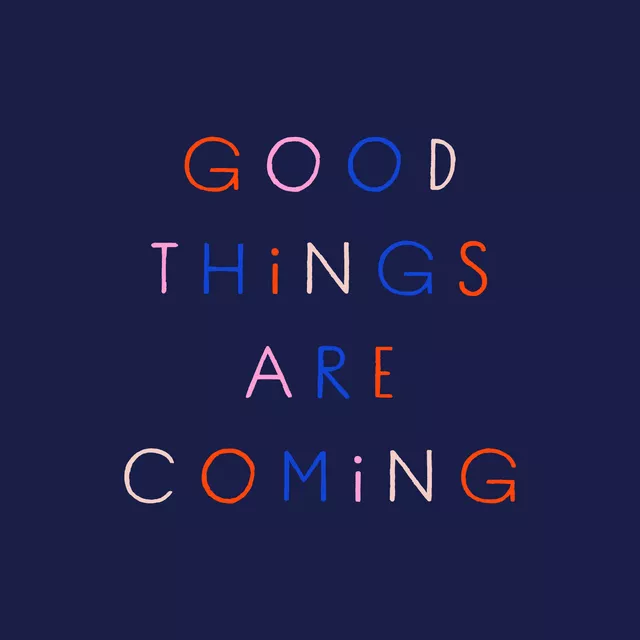 Servietten Good Things Are Coming
