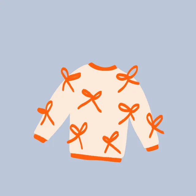 Geschirrtücher Pullover mit Schleifen