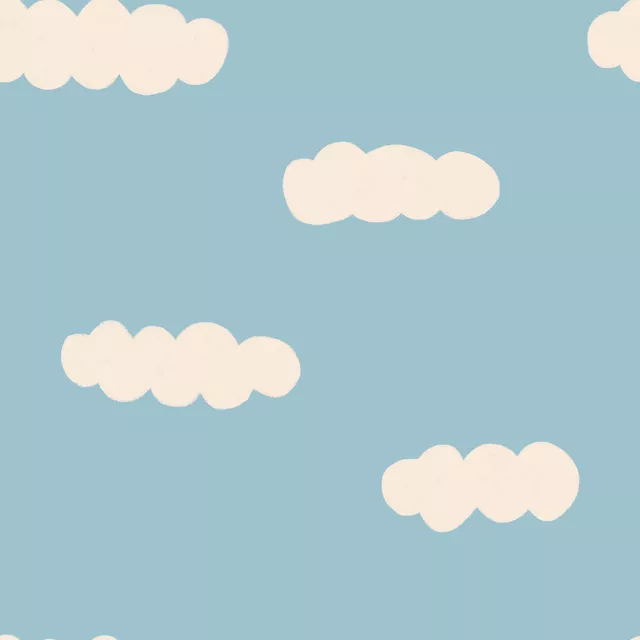 Kissen Muster Wolken