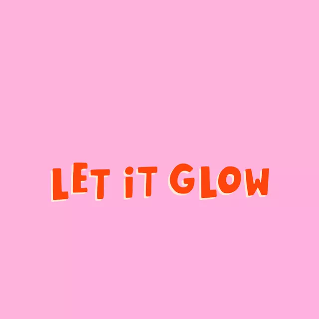 Kissen Let it Glow