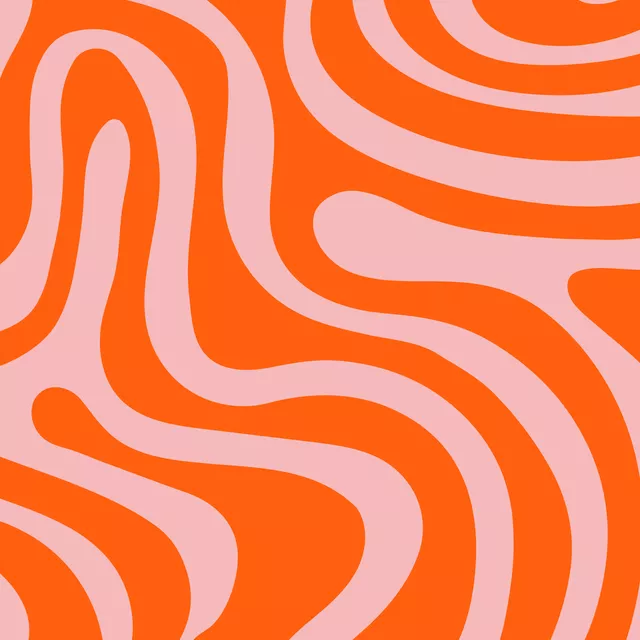 Sitzkissen Groovy Swirl