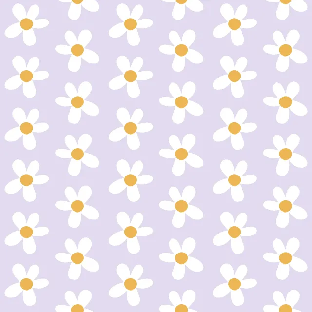 Tischdecke Daisy Margeriten Blume Lila