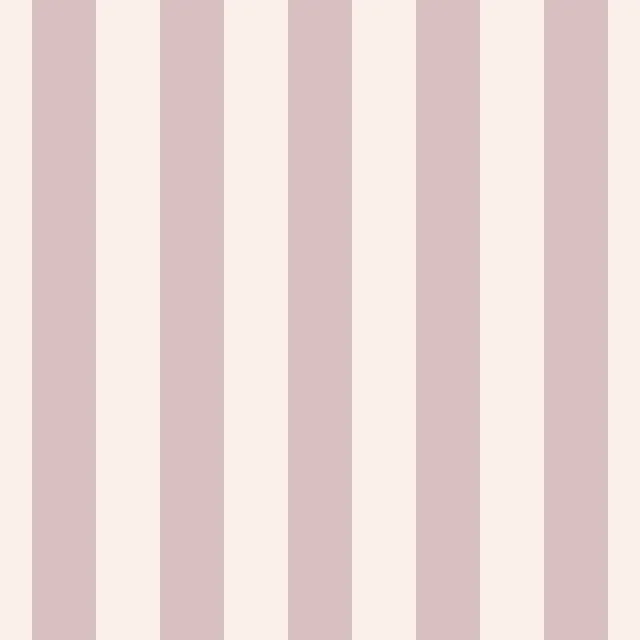 Tischset Rosa Beige Gestreift