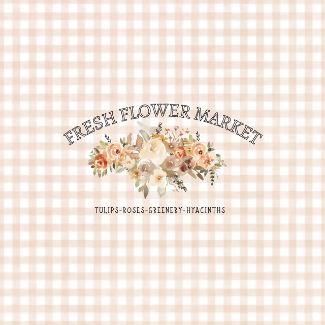 Vichy Karo Blumenmarkt