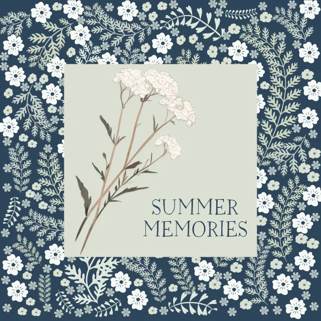 Kissen Blumen Summer Midsommar