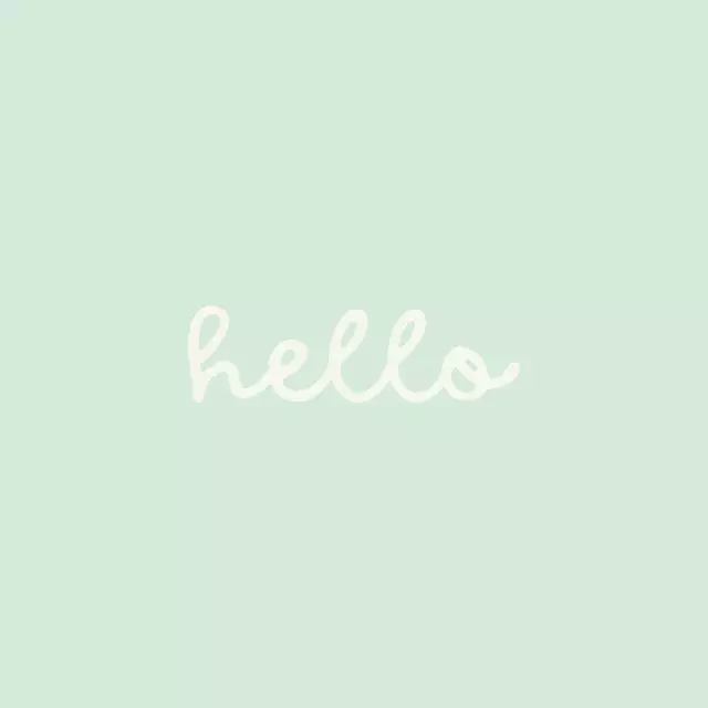 Hello Mintgrün