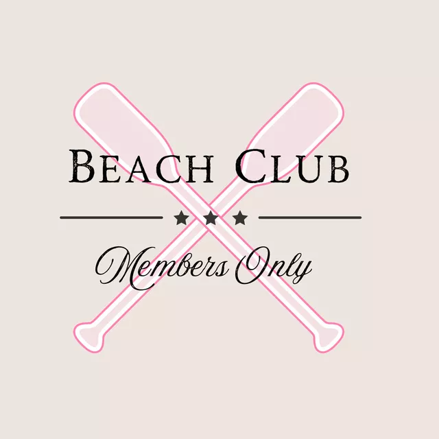 Kissen Beachclub Hamptons Chic