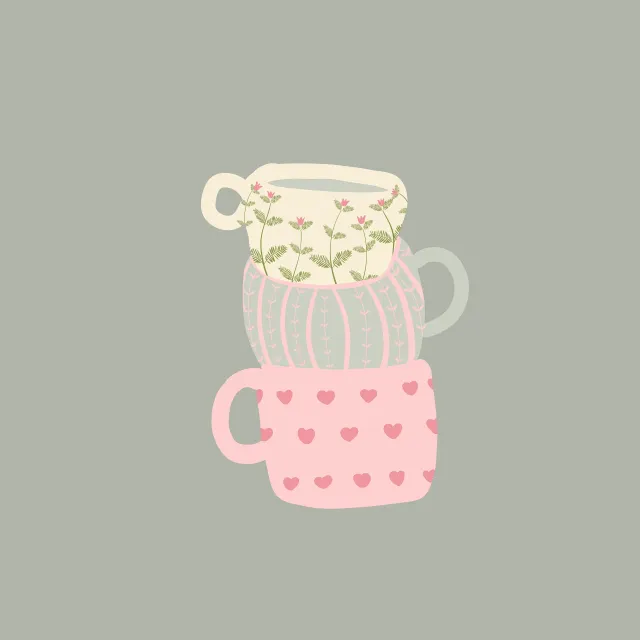 Geschirrtücher Tee & Kaffee Tassen Cozy