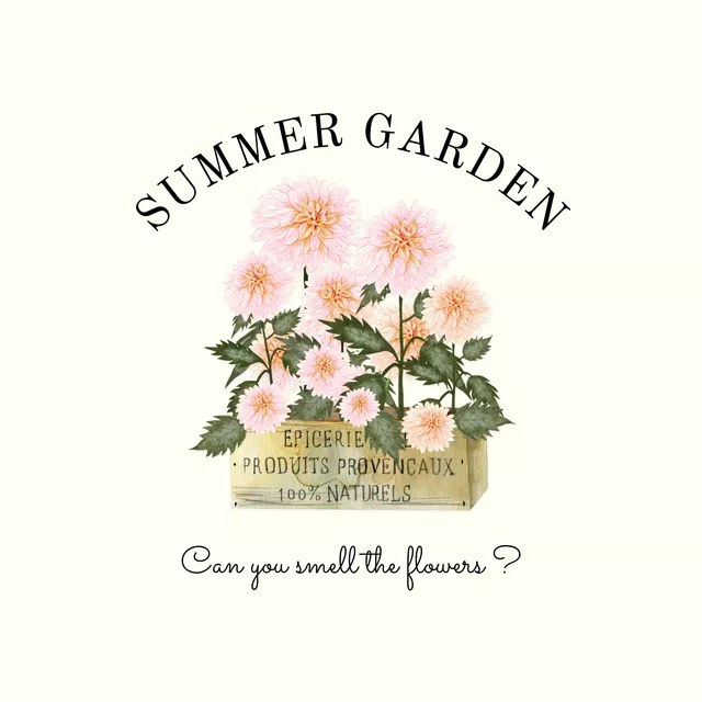 Kissen Cottage Summer Sommergarten