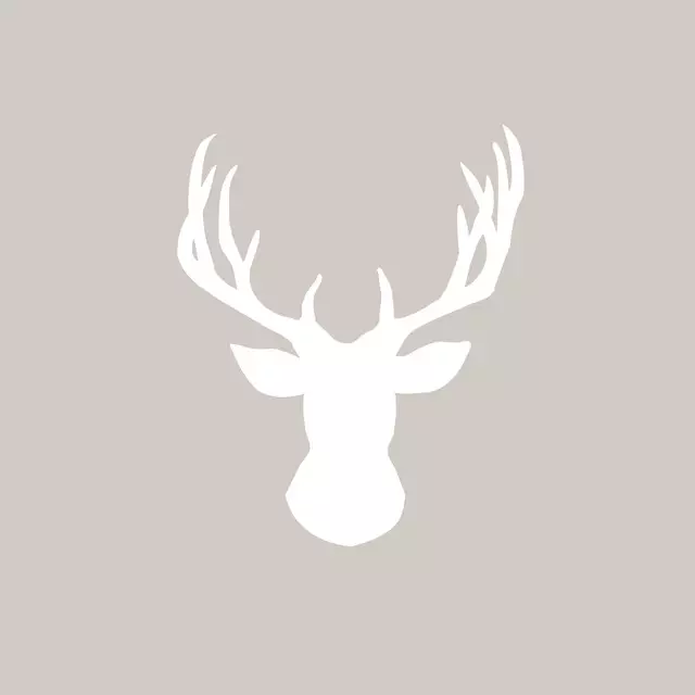 Tischset Hirsch Beige