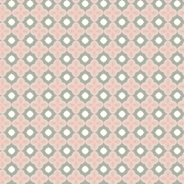Tischdecke Marocco Muster Oliv Rosa 1