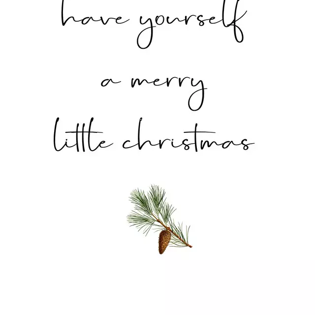 Geschirrtücher Have yourself Weihnachtsspruch
