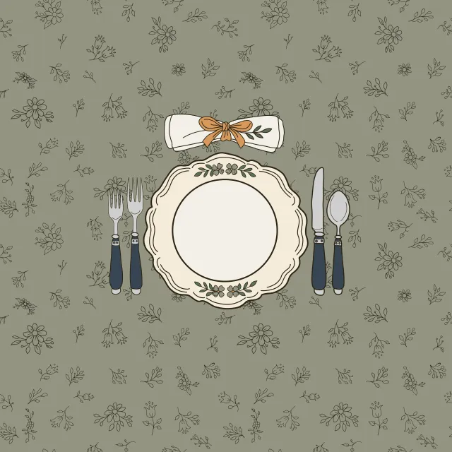 Kissen Guten Appetit  Midsommar