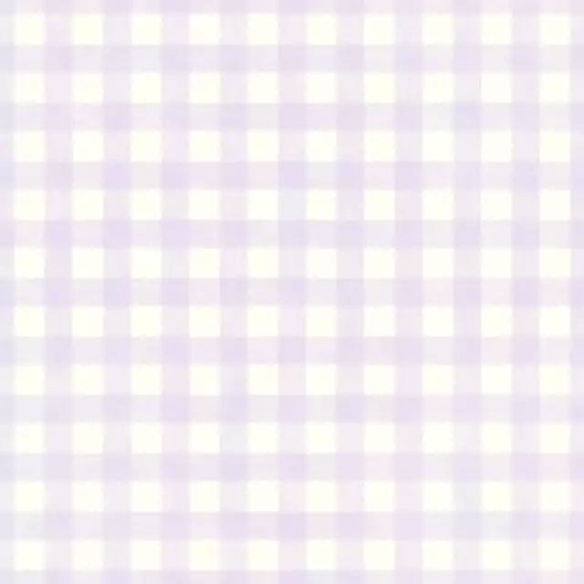 Kissen Vichy Karo Lila Creme