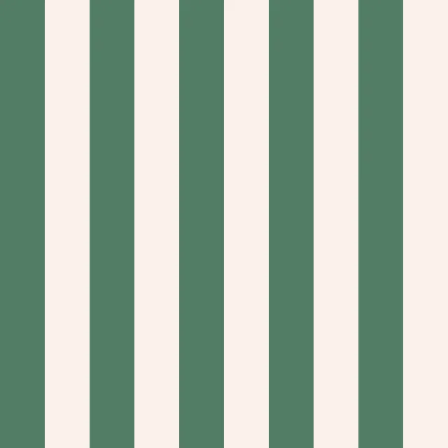 Kissen Stripes green ecru