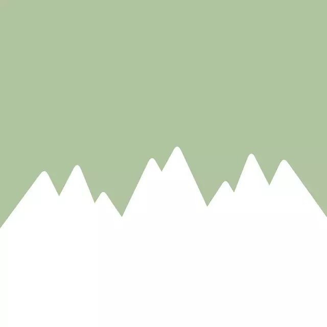 Tischset Snowy Mountains