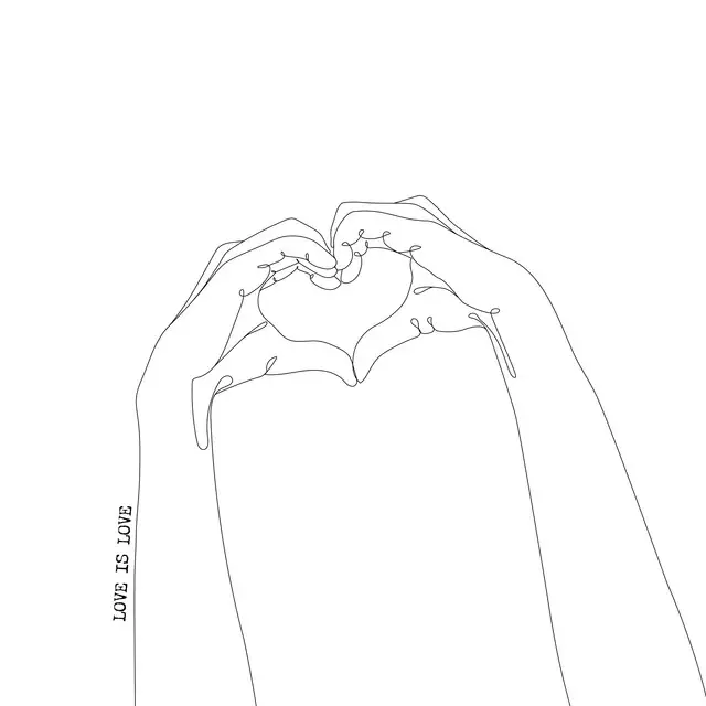 Tischset Love is Love