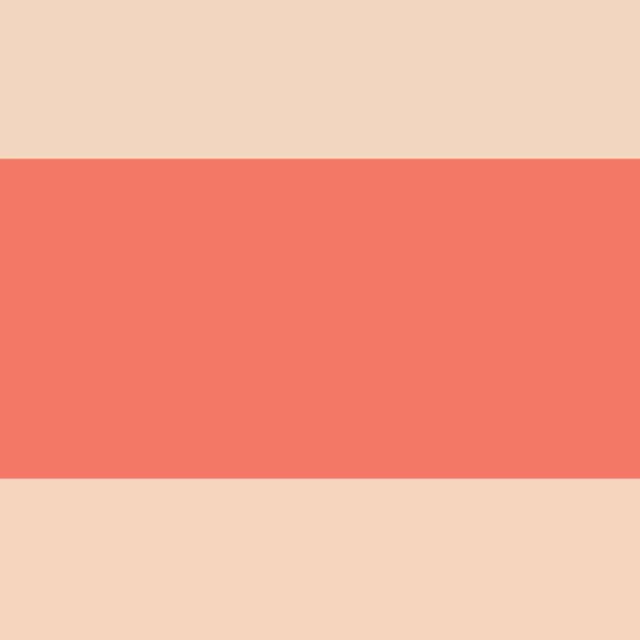 Streifen Peach Orange