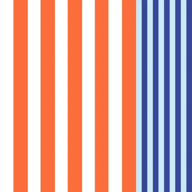 Servietten Sun and Waves Stripes 1