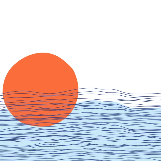 Kissen Sunset