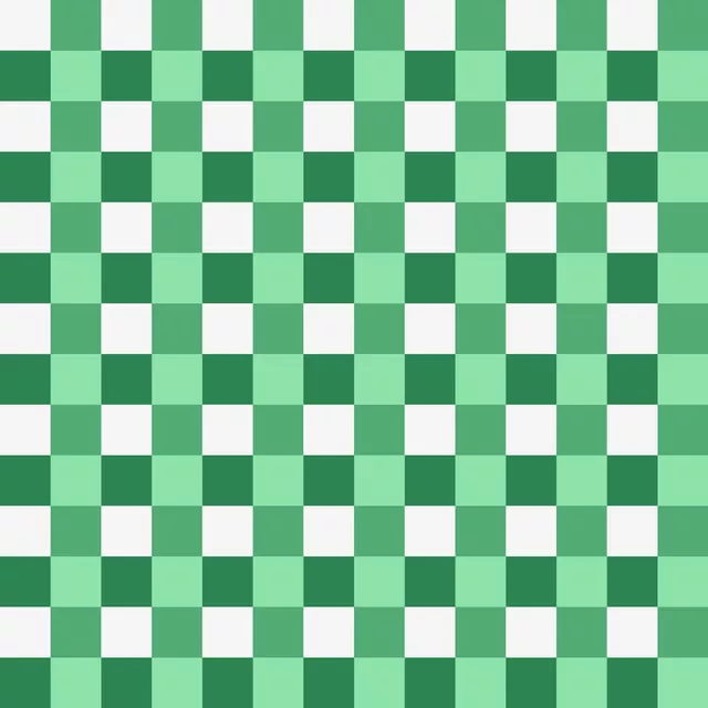 Kissen Frühlingskaro Grün