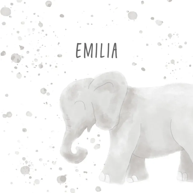 Kissen Elefant Emilia