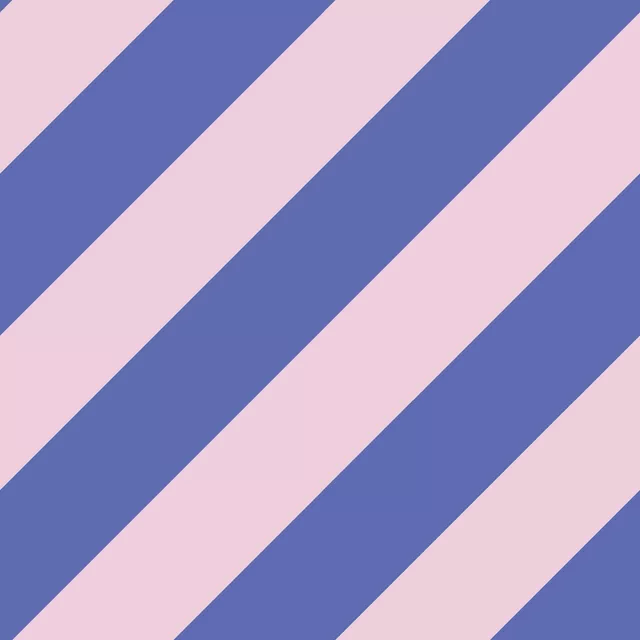 Kissen Streifen Rosa Blau
