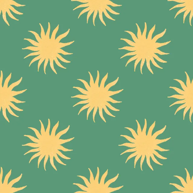 Kissen Suns - green