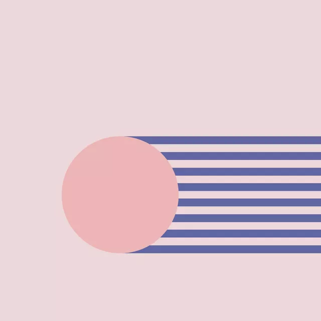 Geschirrtücher Kreis und Streifen rosa blau
