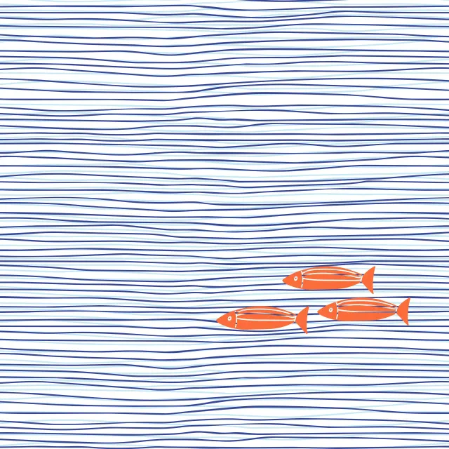 Servietten Small Fish