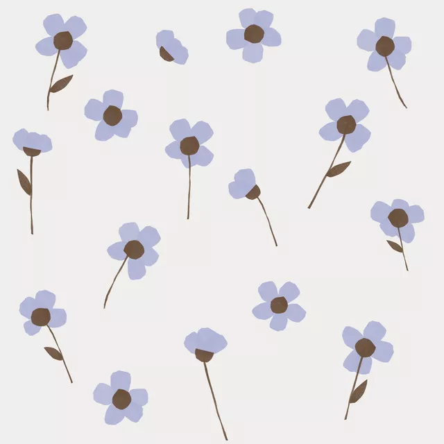 Sitzkissen Flower Lover 1 violet