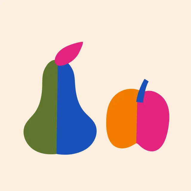 Kissen Apple & Pear